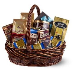 Chocolate and Coffee Gift Basket - Sweet Lilys Flowers